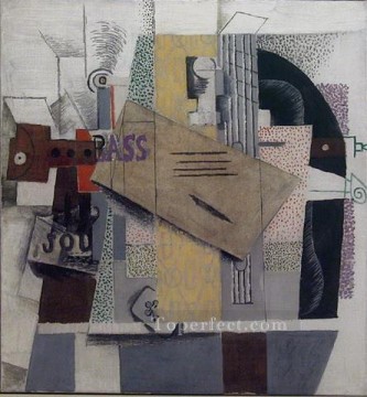 El violín 1914 cubismo Pablo Picasso Pinturas al óleo
